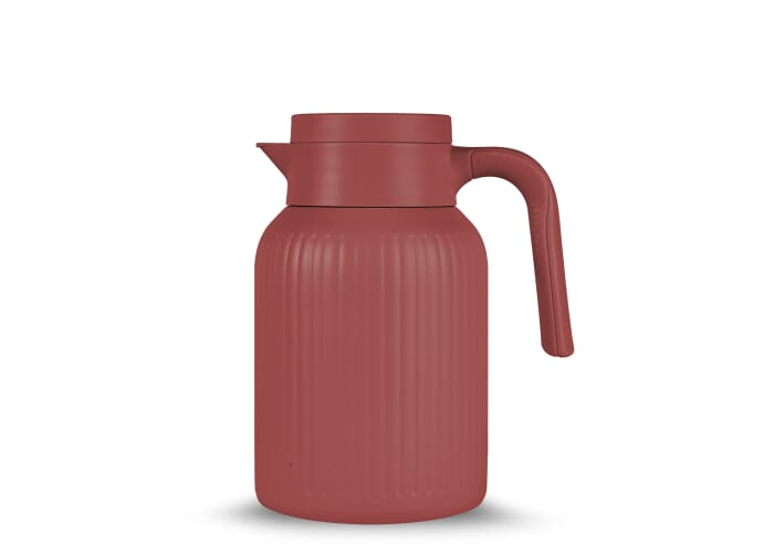 Carafe thermique 1,5 L publicitaire Sagaform Trine Rouge foncé